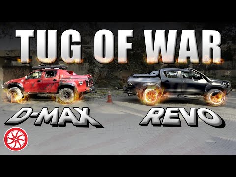 Tug of War Battle: Isuzu DMAX vs Toyota REVO | PakWheels