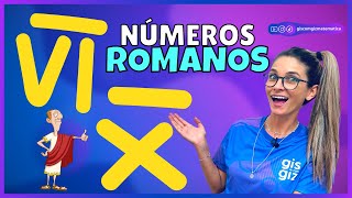 NÚMEROS ROMANOS  | SISTEMA DE NUMERAÇÃO ROMANO MILHARES E MILHÕES |