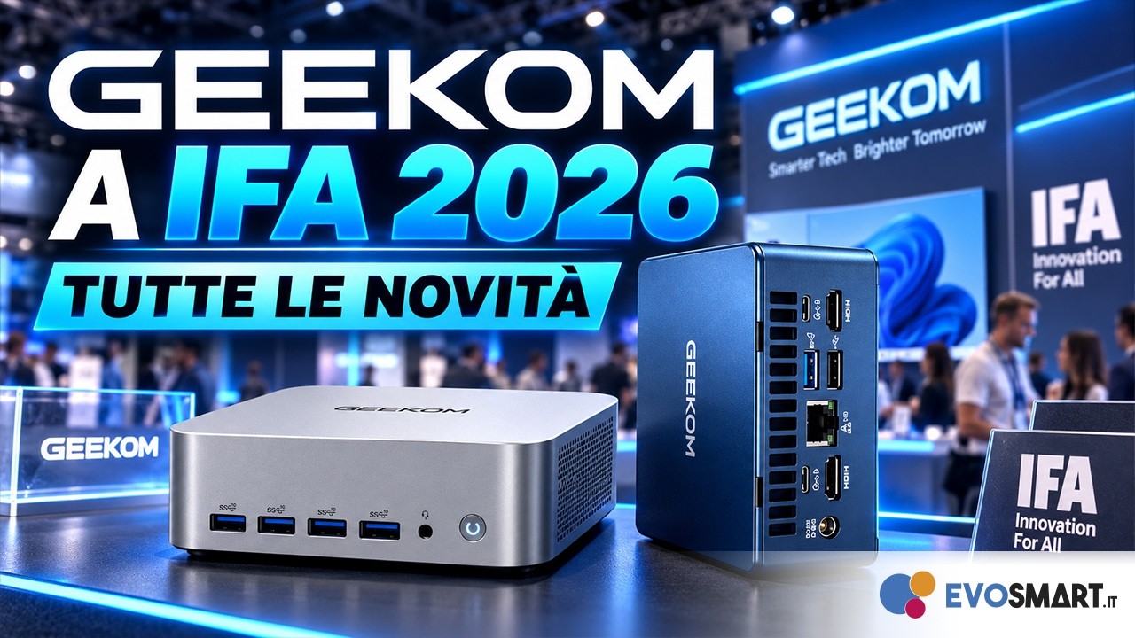 GEEKOM a IFA 2026 HA ESAGERATO! Mini PC e AI in LOCALE