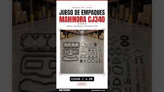 YouTube video thumbnail: Juego de Empaques de Culata (Español) — CJ340 · Stockman 4.90 Diésel Mahindra spare parts — Nonu Ventures