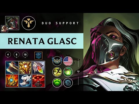 Renata Glasc Support vs Rakan - NA Challenger Patch 26.02