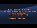 La Chicane - Qu'est ce que tu penses - Lyrics