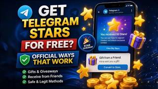 How to Get Telegram Stars for Free | Official Ways That Work