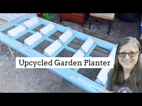 Upcycled Garden Planter | Junk Garden