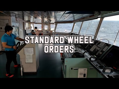 STANDARD WHEEL ORDERS | SMCP | MARITIME ENGLISH #19 | UASUPPLY