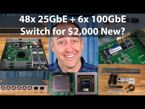 Ubiquiti UniFi USW Leaf Overview (Not Review) 48x 25GbE and 6x100GbE Switch