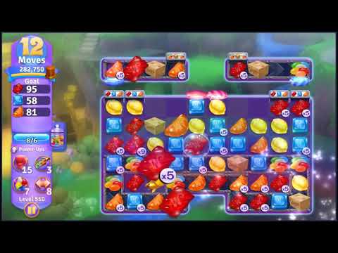 Wonka's World of Candy Level 510 - NO BOOSTERS + FULL STORY 🍫 | SKILLGAMING ✔️