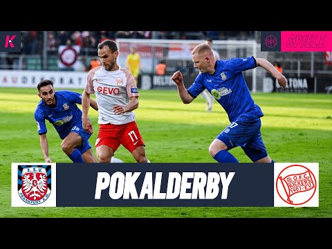 Packendes Halbfinale! Traumtor entscheidet das Hessenpokal-Derby | FSV Frankfurt - Kickers Offenbach