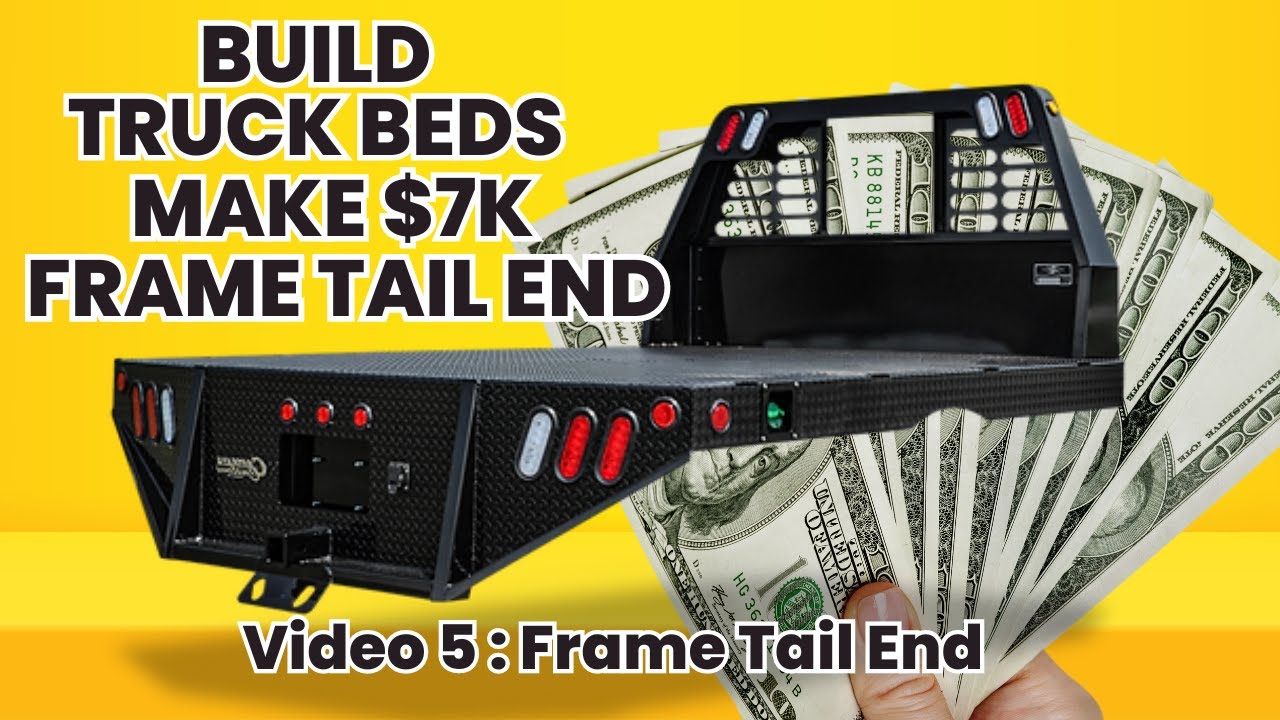 Truck flatbed build video 5 - finished bed