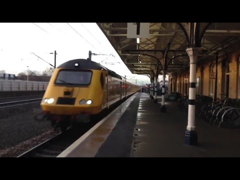 Network Rail HST Passing Retford (09/01/17)