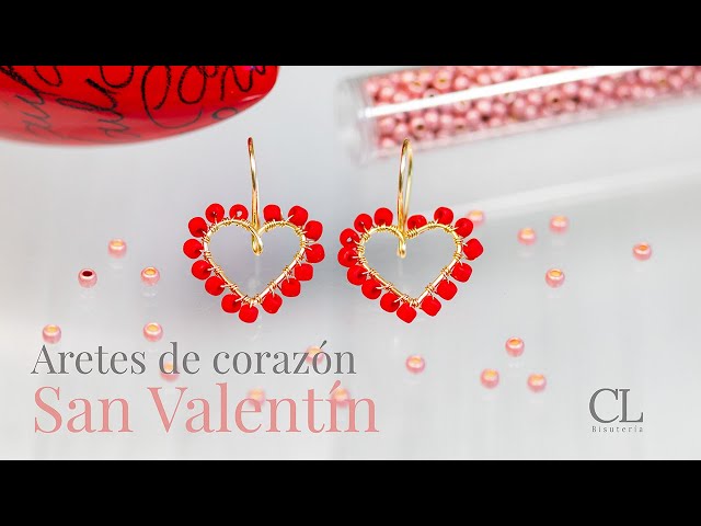 Vídeo relacionado con Pendientes de Piruleta en Forma de Corazón, Pendientes de San Valentín para Mujer, Joyas, Joyería, Accesorios para Mujer Niña San Valentín Aniversario Boda Fiesta Cumpleaños Regalos (Rosa)