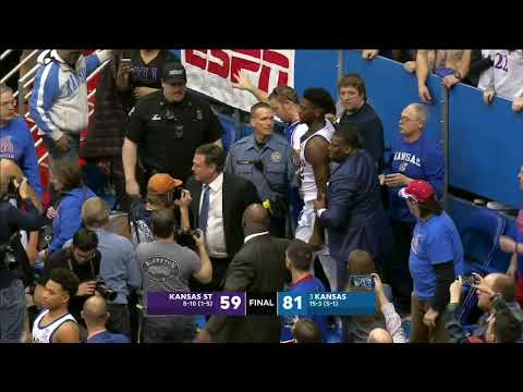 HUGE Brawl Breaks Out During Kansas Vs. Kansas State, Spills Into Stands