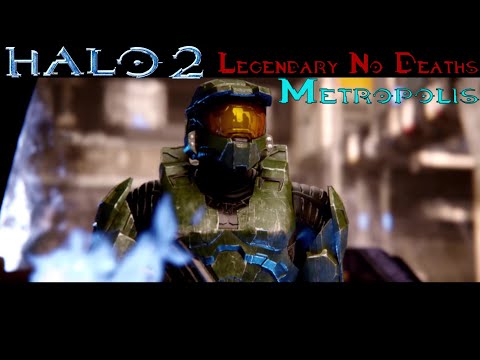 Halo 2 Legendary No Deaths Playthrough | Mission 3: Metropolis