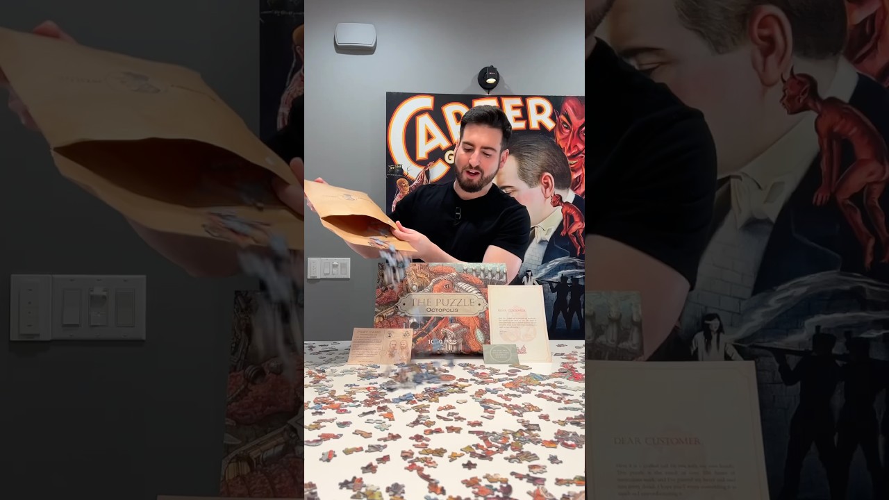 Discount Code: ANDREPUZZLES10 #puzzles #octopolispuzzles #hungrymindspuzzles #ad @HungryMindsArt