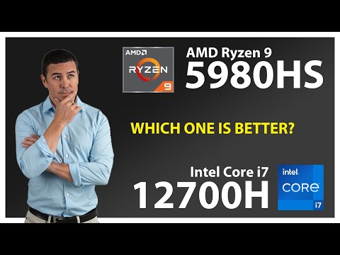 AMD Ryzen 9 5980HS vs INTEL Core i7 12700H Technical Comparison