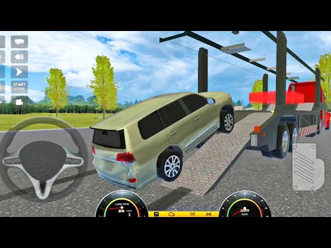 Car Transport Truck Simulator 2021 - Car Transport Trailer Trucks Driver - Android Gameplay