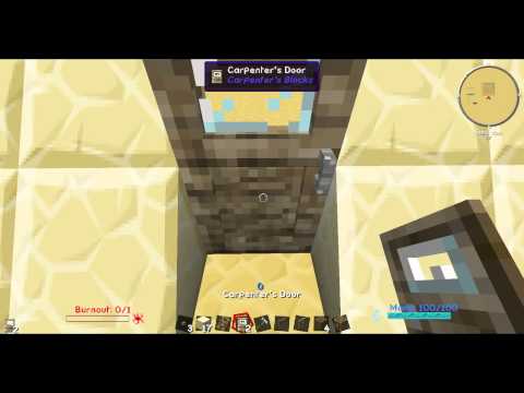 Pyramid Built with Carpenter's Blocks