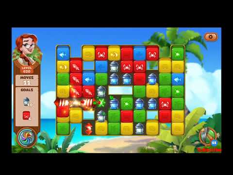 Lost Island Blast Adventure Level 620 NO BOOSTERS - A S GAMING