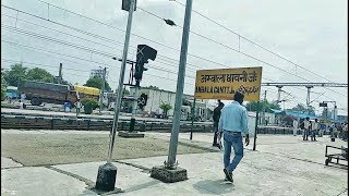 preview picture of video 'Arriving Ambala Cantt : Must watch for Train Track sounds lover'
