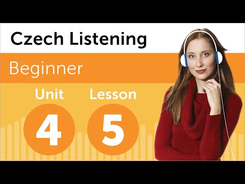 Czech Listening Practice - Choosing a Seat on a Flight in The Czech Republic