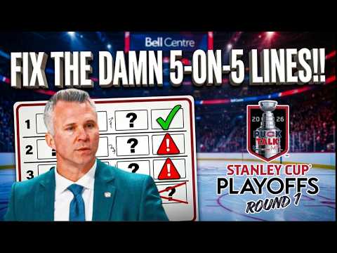 Montreal Needs to Completely Rethink Their Lines | Tampa Bay Is Exposing Them | PuckTalk MTL