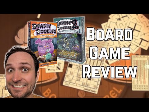 Scribble your way through a dungeon better than your friends in Deadly Doodles (Board Game Review)