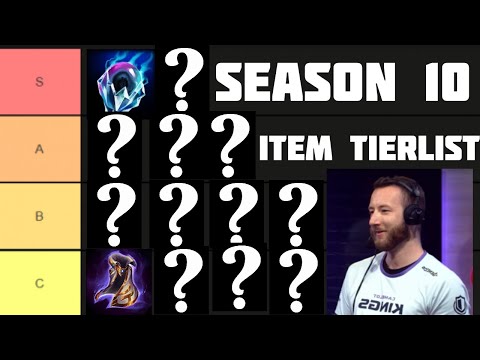 SMITE Season 10 Support ITEM Tierlist - ALL SITUATIONS FOR ITEMS