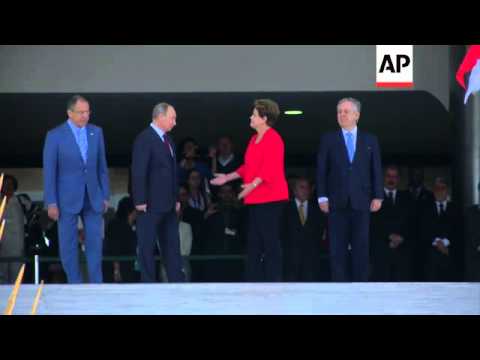 Brazil and Russian presidents hold meeting ahead of BRICS summit