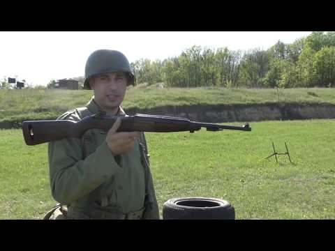 Винчестер М1 Карбайн. Первые выстрелы / Shooting from Winchester M1 Carbine