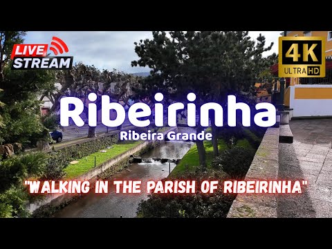 🎥 Ribeirinha (Ribeira Grande) 🚶"Walking in the Parish of Ribeirinha" -  São Miguel, Azores🌲🌊🌺
