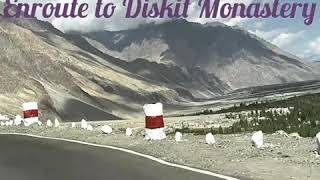 preview picture of video 'Ride to Diskit Monastery'