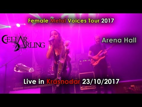 CELLAR DARLING - Female Metal Voices Tour 2017. Full Concert (Live in Krasnodar 23/10/2017) HD 1080p