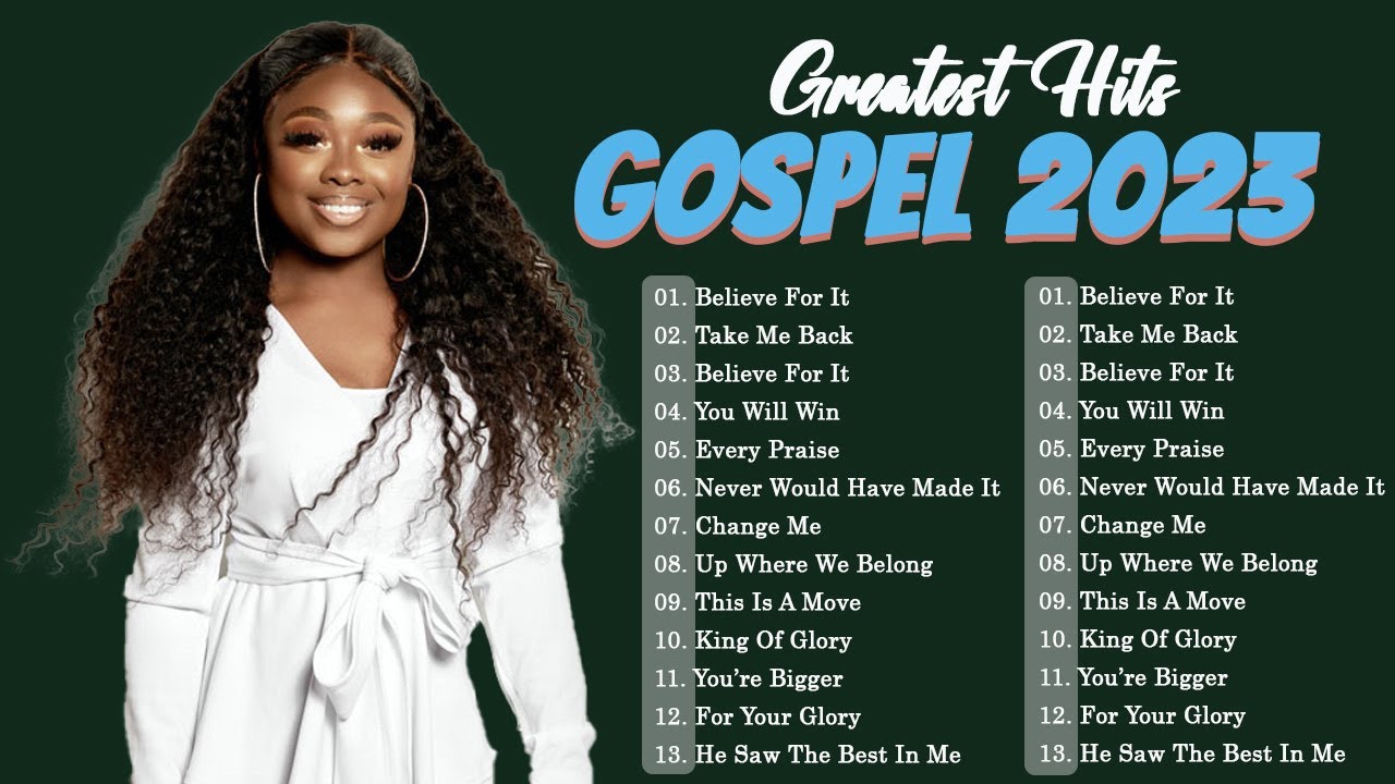 Top 20 Gospel Music 2023 - Best Gospel Songs Mix - Black Gospel Music Praise And Worship