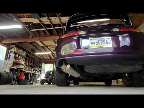 Mk 4 Supra Exhaust Comparison!! (Powerhouse racing street torque kit vs s23 tubular kit)