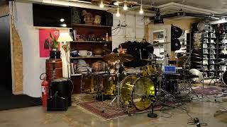 Video thumbnail for Ludwig Vistalite Jason Bonham Signature  26/14/16/18 + 14x6,5 by Slagverket