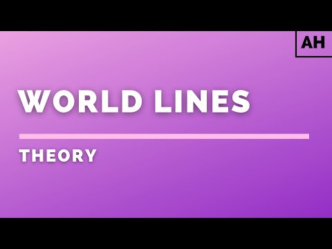 Advanced Higher Physics | Astrophysics | World Lines | THEORY