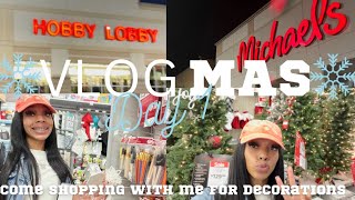 Come Shopping With Me For Decorations Christmas 2022 | Vlogmas Day 1