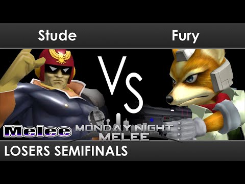 MNM 309 - Studebacher Hoch (Captain Falcon) VS Fury (Fox) - Losers Semifinals - SSBM