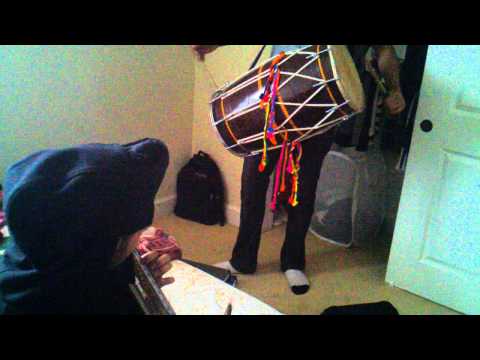 Pavit Deol on Dhol with Bavi Gill on Sarangi