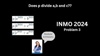 Download the video "INMO 2024 Problem 3 || Modular Arithmetic and Divisibility || Video Solution"