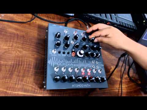 Atomosynth Mochika X2 (RARE) Grey Analog Synthesizer w/Sequencer 2015 image 5