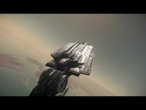 Star Citizen Chris Roberts Aurora MR Hurston Lorville Flyover and discussion