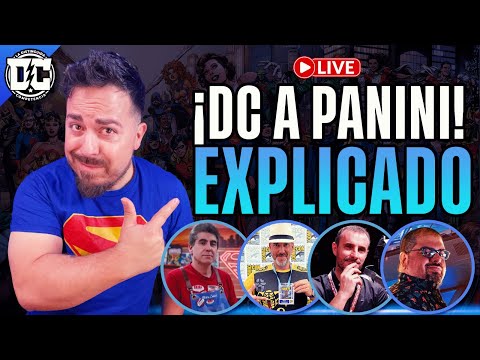 ECC PIERDE los derechos de DC COMICS ! Panini es el Sucesor? Todo acá!