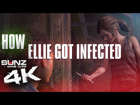 How Ellie Got Infected Scene - The Last of Us Part 1 - 4K