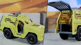 Vojaški set s helikopterjem in efekti 27cm