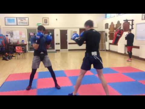 Sparring @ Tagit Boxing Club Tullycarnet Belfast