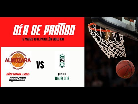 18ª Jornada Liga EBA EBA C2 Patria Hispana Seguros Almozara - Club Joventud Badalona