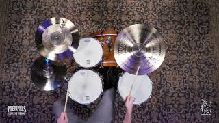 Video thumbnail for Sabian 14" AAX Medium Hi Hats - Brilliant - 1015/1305g (21402XCB-1030719C) by Memphis Drum Shop