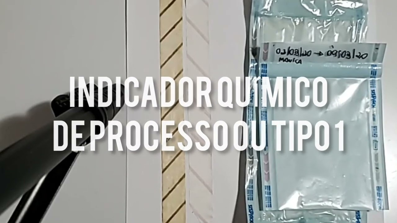 Monitoramento da Esterilização. Você conhece o Indicador Químico tipo 1?