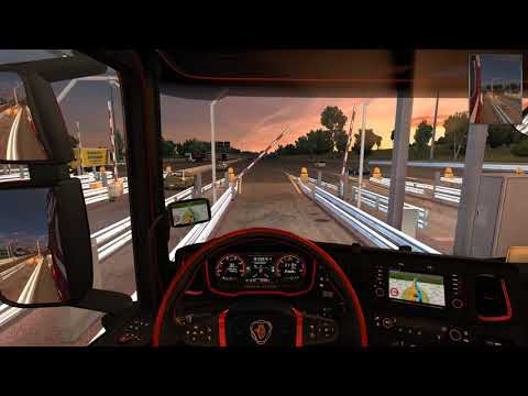 ETS2 Promods2.27 Verona [IT] - Montpellier [FR] Scania 2016 S and R Open Pipe Sound.